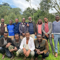 Members of the Tokuma Farmers Group, of whom Mensur Aba Hika is a founding member.