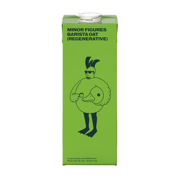 Minor Figures Regenerative Barista Oat Drink front carton view