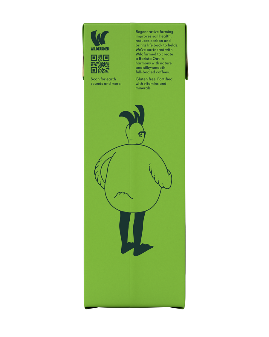 Minor Figures Regenerative Barista Oat Drink back carton view
