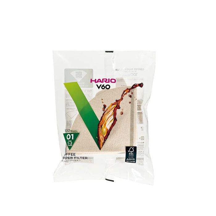 Hario VCF-01-100M V60 Coffee Filter Papers | Ozone Coffee