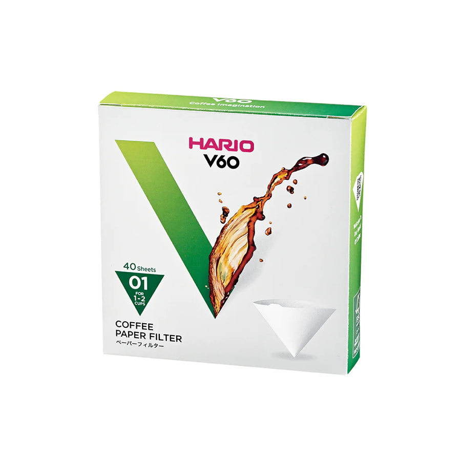 Hario VCF-01-40W V60 Coffee Filter Papers | Ozone Coffee