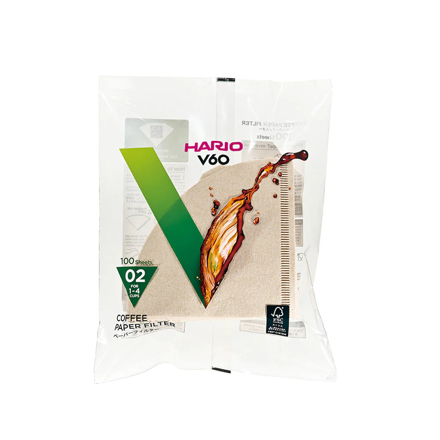 Hario VCF-02-100M V60 Coffee Filter Papers | Ozone Coffee