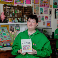Ozone Coffee Roasters Pride Coffee 2025 - artwork by Wednesday Holmes