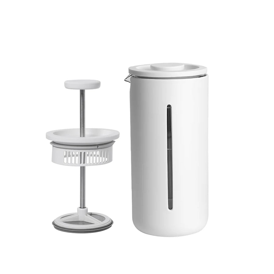 Timemore U French Press Cafetière 400ml White