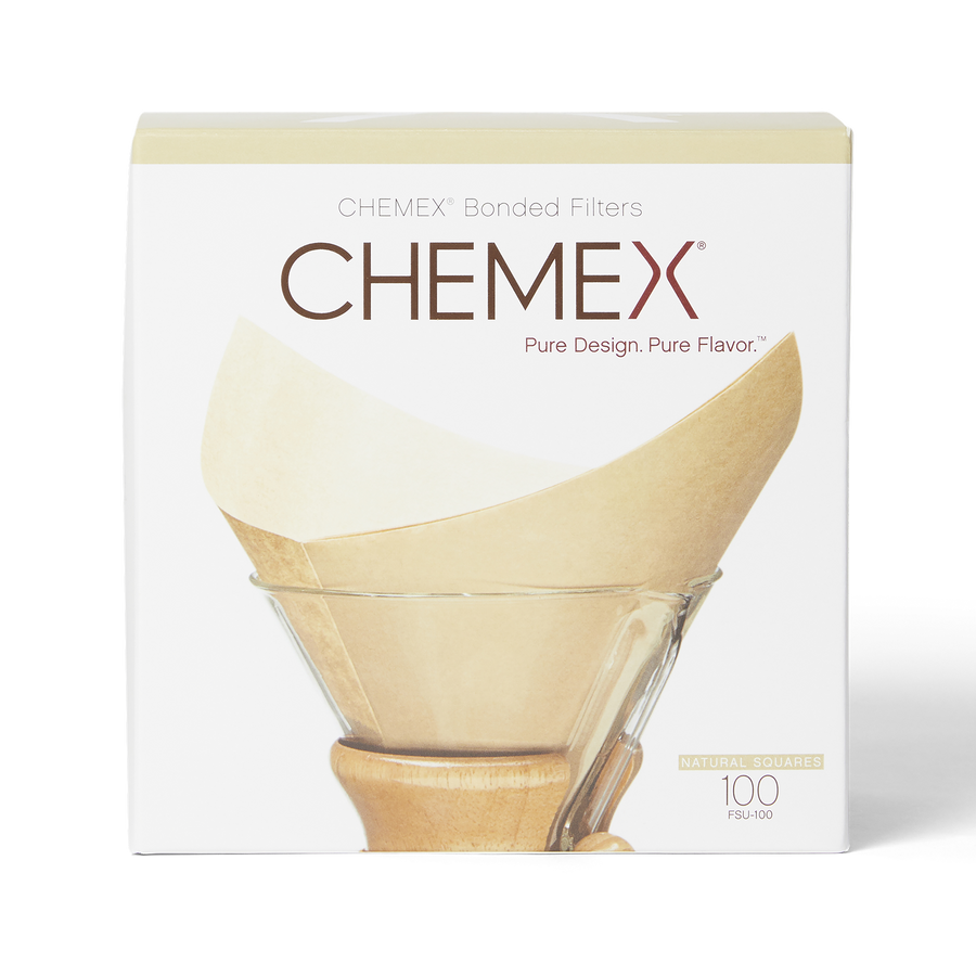 Chemex Pre-Folded Natural Filter Squares (FSU-100)