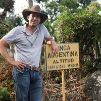 Alejandro Martinez at Finca Argentina in Ahuachapán, El Salvador