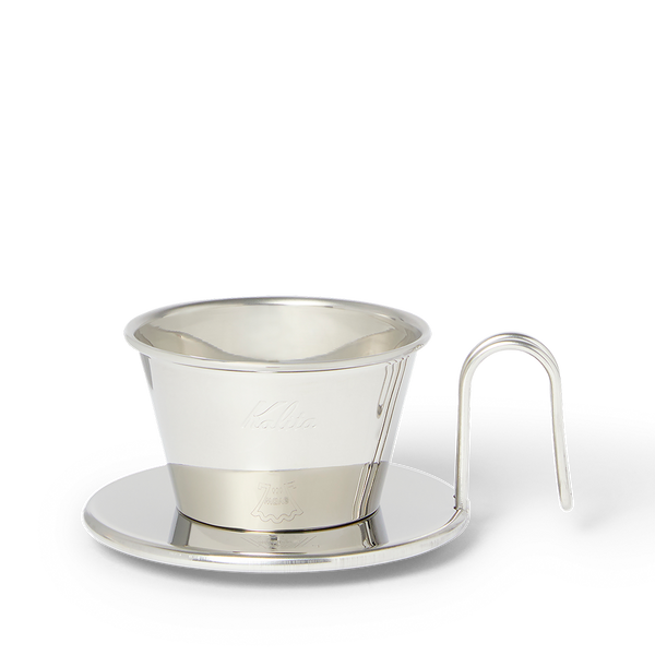 Kalita Wave Tsubame Stainless Steel Dripper - 155 (WDS-155) | Hasbean.co.uk